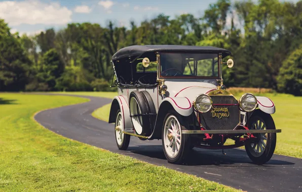 Picture Retro, Car, Touring, 1913, Model C-Six 5-passenger, Stevens-Duryea