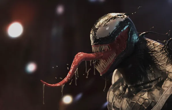 Language, saliva, Venom, Venom, symbiote