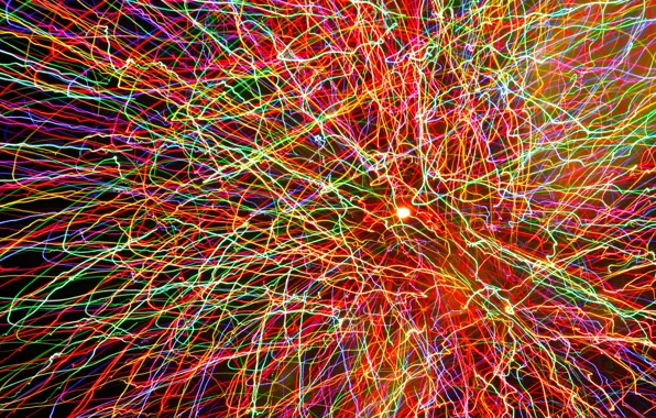 Light, line, paint, chaos, track