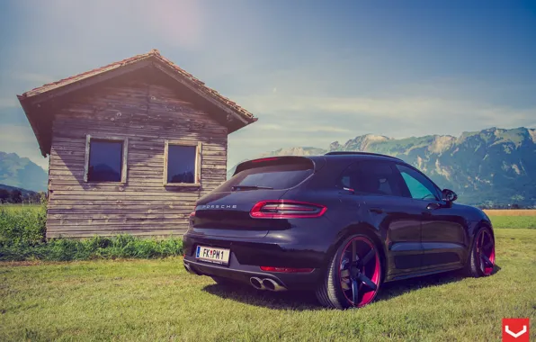 Nature, auto, Porsche Macan on CV3