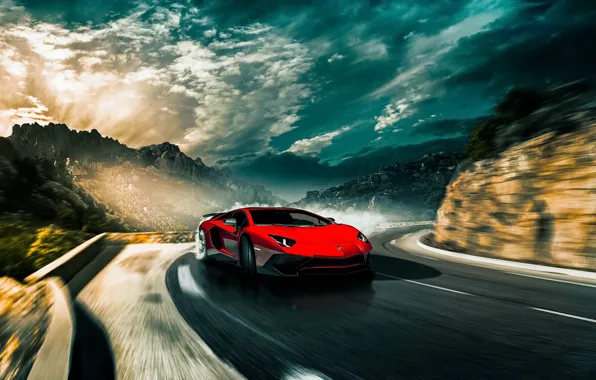 Lamborghini, Aventador, Custom, Drifting, LP-750-4, Surercar
