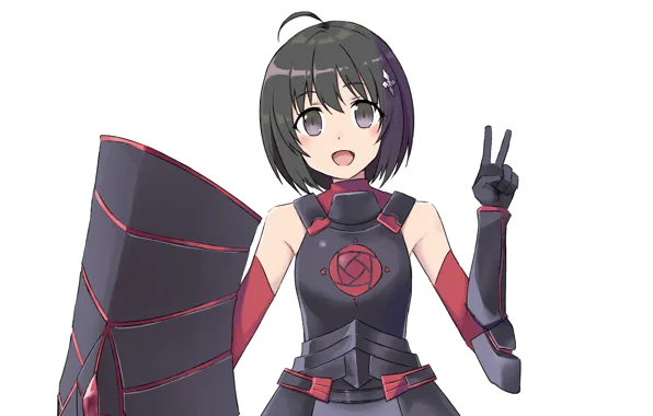 Girl, smile, shield, Maple, I Hate Getting Hurt So I Put All My Skill Points, …