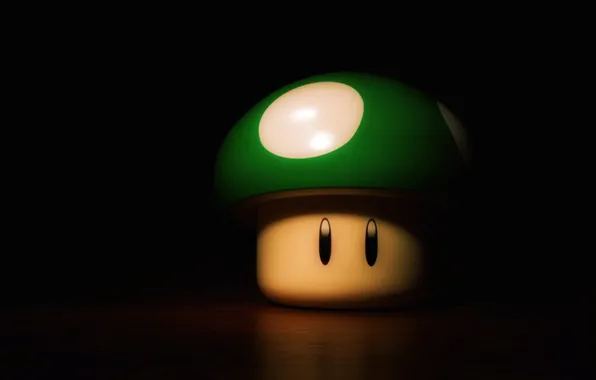 Mushroom, minimalism, Mario