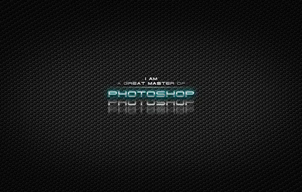 Picture mesh, the inscription, Wallpaper, black, dark, photoshop, texture, master