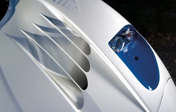 Picture close-up, Maserati, headlight, MC12, Maserati MC12, duct