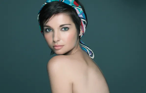 Look, girl, model, portrait