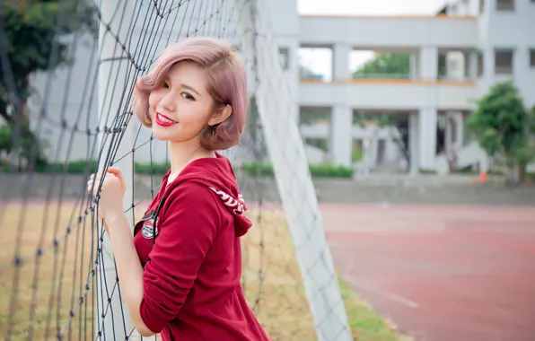 Look, girl, smile, Asian, cutie