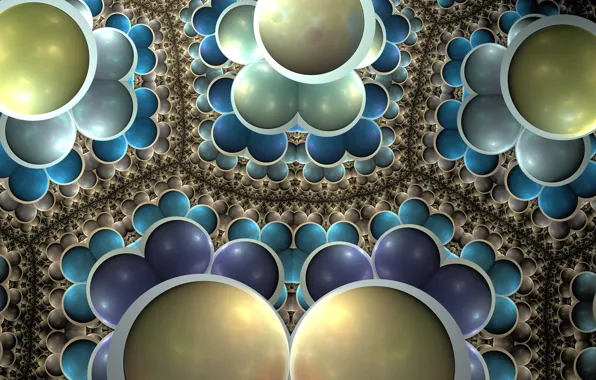 Pattern, paint, the volume, symmetry