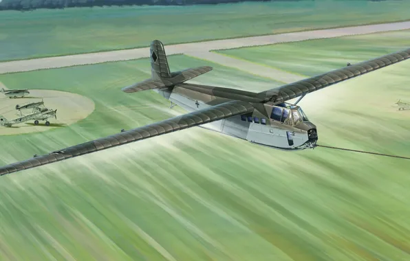 Luftwaffe, Luftwaffe transport glider, Deutsches Forschungsanstalt für Segelflug, DFS 230 V6
