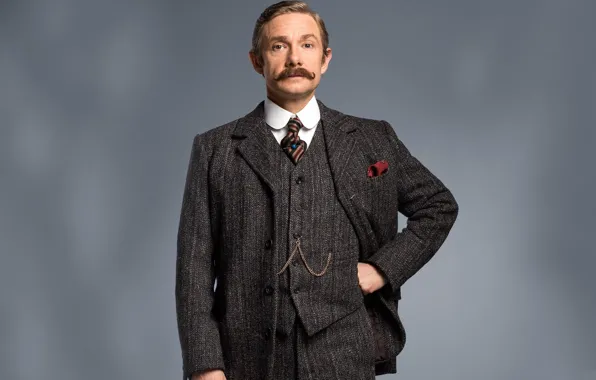 Mustache, Martin Freeman, Sherlock, Sherlock BBC, John Watson, Ugly bride, Sherlock (TV series)