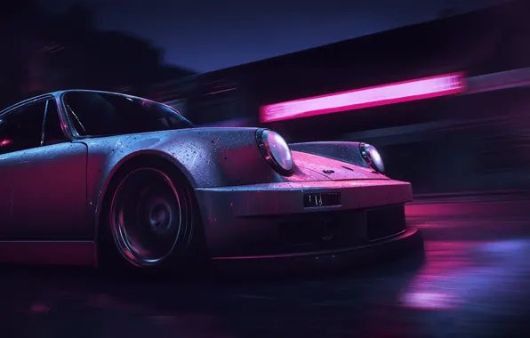 Auto, The game, Porsche, Machine, NFS, Need for Speed, Mikhail Sharov, Porsche 911 Carrera RSR