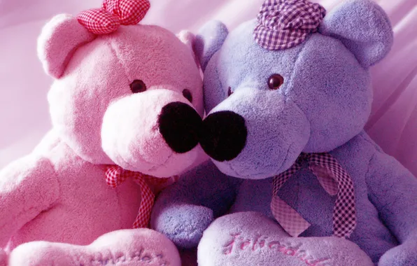 Bears, holidays, Valentine, Valentine's Day, Teddy bear, Valentin