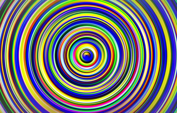 Picture colors, colorful, circles, perfect, mind teaser