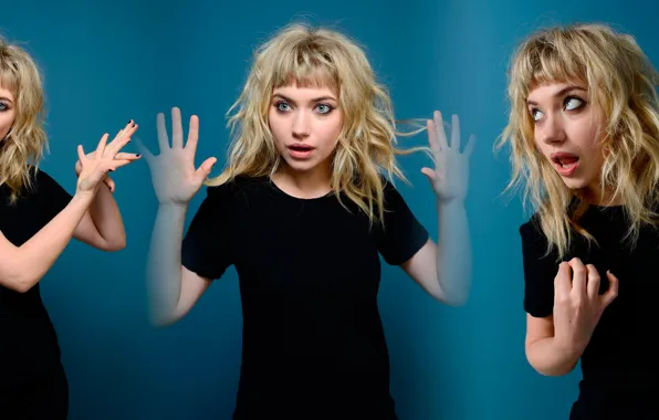 Picture gestures, facial expressions, Imogen Poots