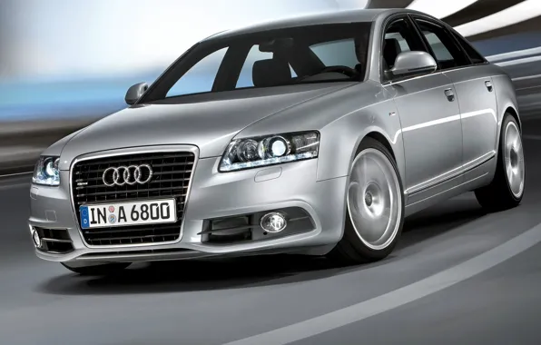 Audi, grey