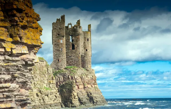 Picture Scotland, Caithness, Keiss Castle