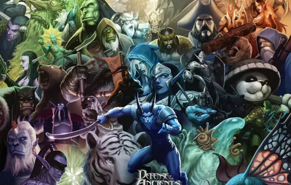 Weapons, armor, heroes, dota, DotA, Defense of the ancients