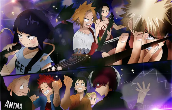 Collage, My Hero Academia, Boku No Hero Academy, My Hero Academy