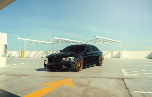 Black, Gold, Wheels, F90