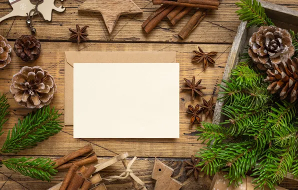 Letter, branches, holiday, toys, Board, star, Christmas, New year