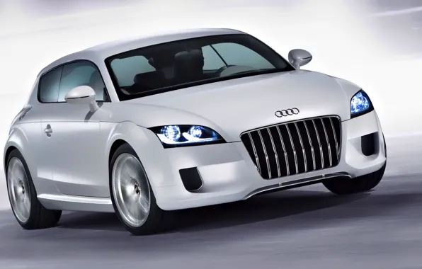 Audi, Grey, Car