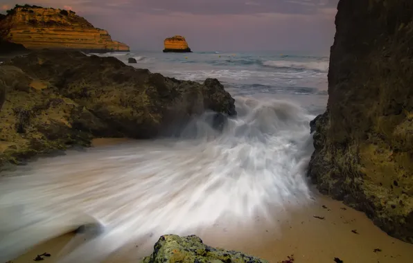 Sea, water, the ocean, rocks
