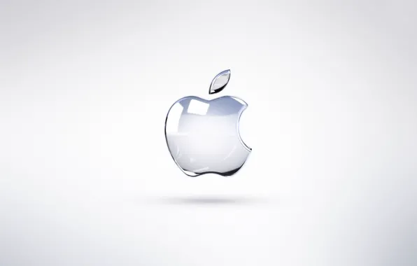 Picture Apple, Glass, Bright Apple, Logo