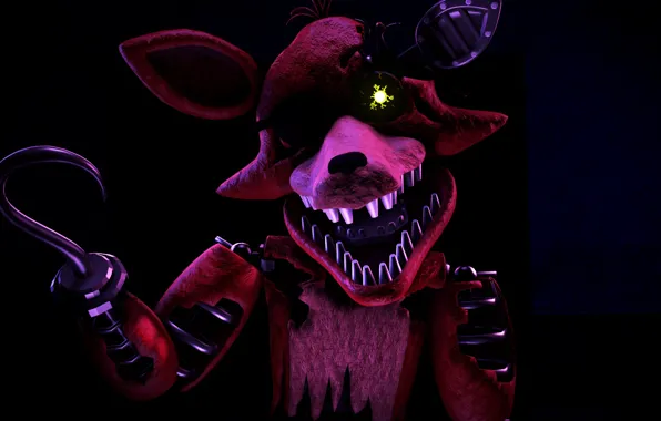 The game, robot, doll, hook, Five Nights At Freddy's 2