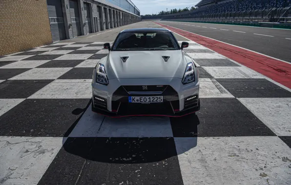 White, before, Nissan, GT-R, R35, Nismo, 2020, 2019