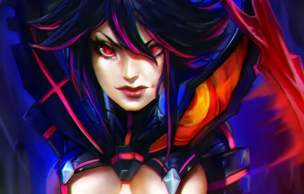 Chest, girl, anime, Kill la Kill, Ryuko Matoi