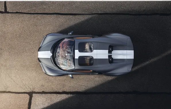 Bugatti, the view from the top, Sport, W16, Chiron, spezzare, 2021, matt grey