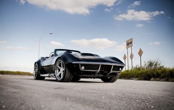 Picture corvette, chevrolet, cars, auto, 1970, wallpapers auto, Tuning cars, Tuning auto