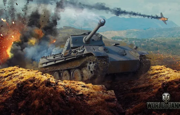 Germany, tank, tanks, Germany, WoT, World of tanks, Panther, tank