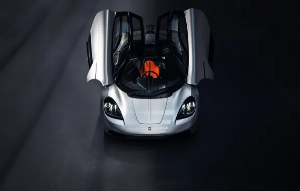 Picture coupe, V12, GMA, T.50, Gordon Murray Automotive, Type 50, lifting doors