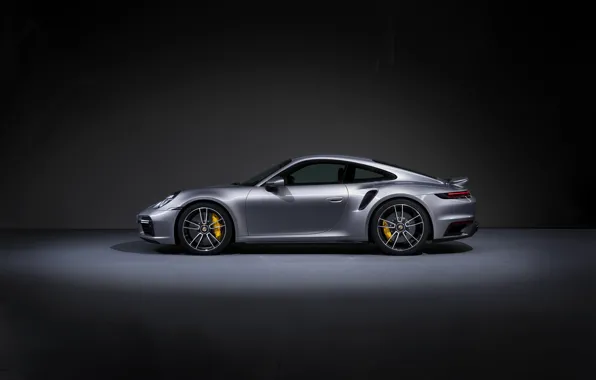 Picture 911, Porsche, side view, Turbo S, 2020, 992