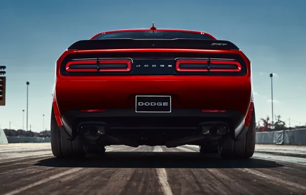 Dodge Challenger, 2018, Muscle car, SRT, Demon, 2018 Dodge Challenger SRT Demon