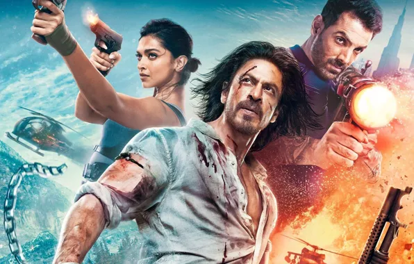 Weapons, adventure, Thriller, action, poster, Deepika Padukone, Deepika Padukone, John Abraham