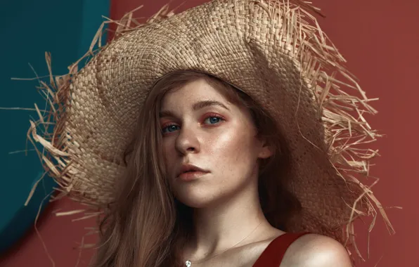 Look, girl, hat, Nikita Bushuev