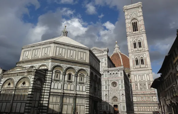 The city, area, panorama, Italy, Florence, Duomo