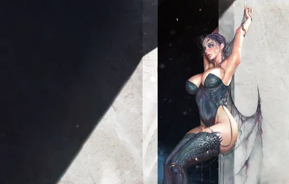 Girl, Style, Girl, The demon, Fantasy, Beautiful, Succubus, Form
