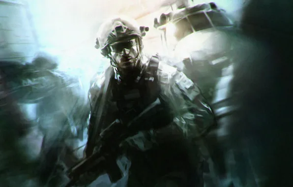 Picture soldiers, Call of Duty, special forces, Modern Warfare 3