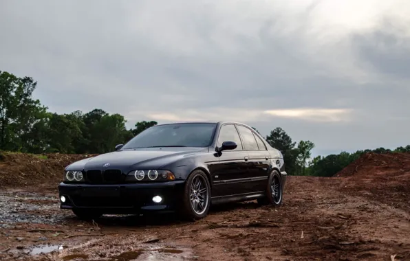 Picture Clouds, Black, E39, M5