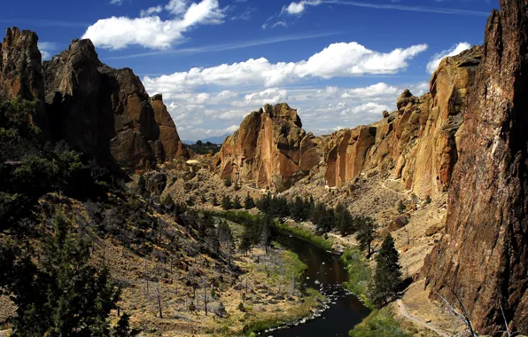 River, nature, landscapes