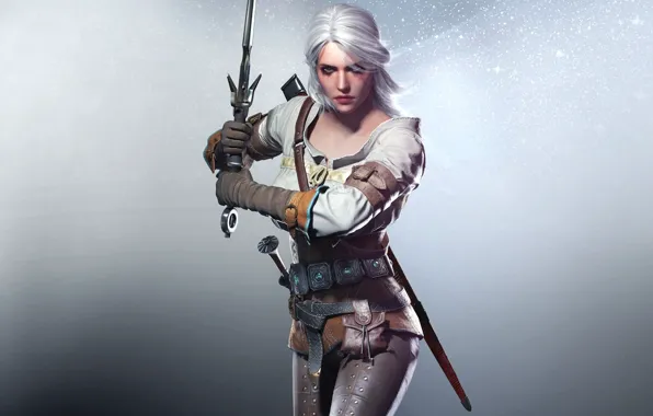 Girl, Look, Sword, The Witcher, Scar, CD Projekt RED, The Witcher 3: Wild Hunt, The …