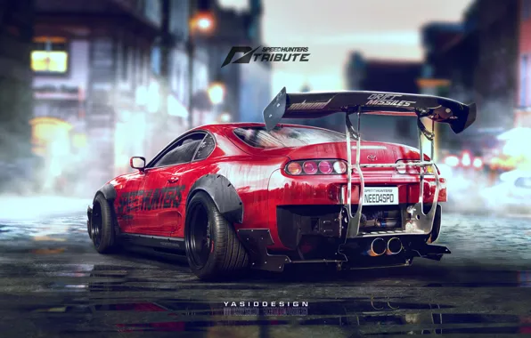Picture Toyota, Drift, Supra, Tuning, Spoiler, Need for speed, Speedhunters, 2JZ
