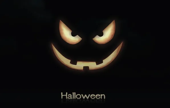 Smile, holiday, pumpkin, Halloween, halloween