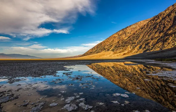 Picture landscape, mountains, nature, lake, reflection