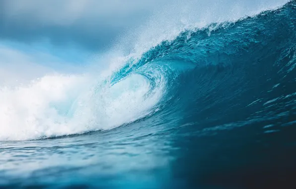 Water, view, wave, turquoise