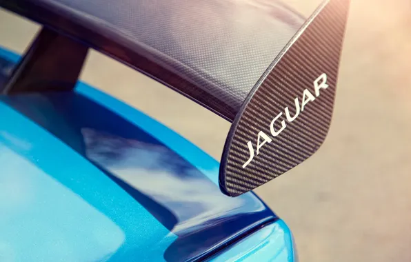 Picture auto, Concept, Jaguar, spoiler, blue, Project 7