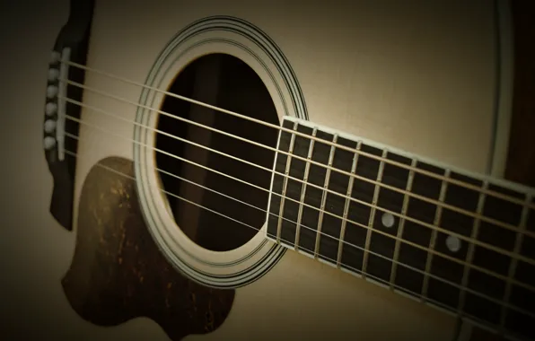 Macro, music, guitar